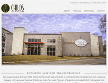 Tablet Screenshot of childsarchitecture.com